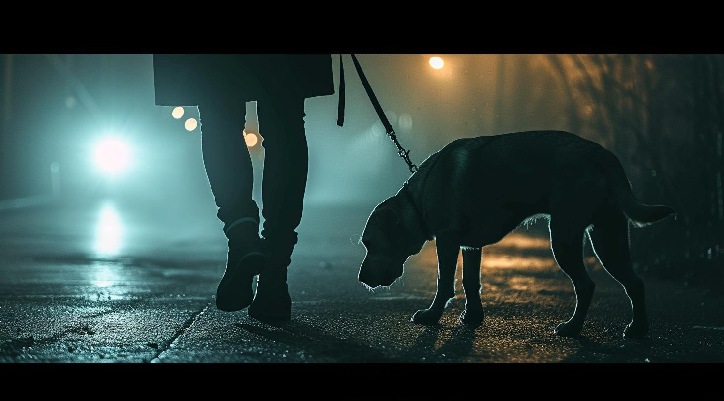 Sicherheit im Dunkeln für Hunde und ihre Halter